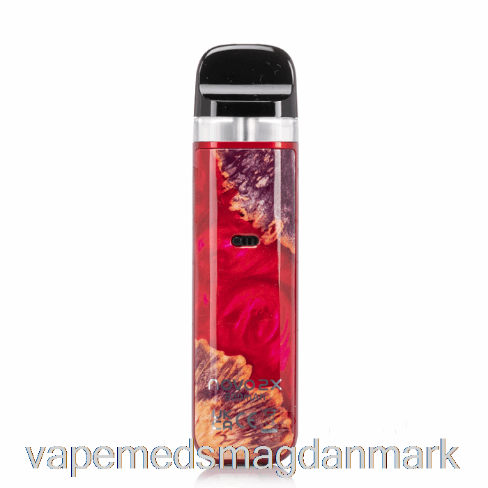 Vape Væske Smok Novo 2x 20w Pod System Rødt Stabiliserende Træ